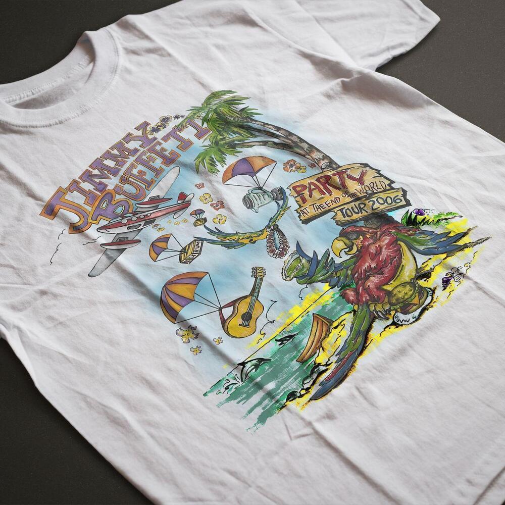 Style Jimmy Buffett Party At The End Of The World Tour T Shirt